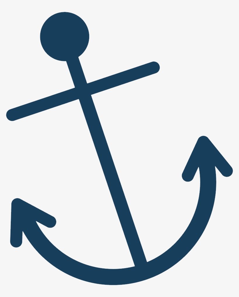 Anchor Clip Art Black And White - Easy Black And White Drawings, HD Png  Download , Transparent Png Image - PNGitem