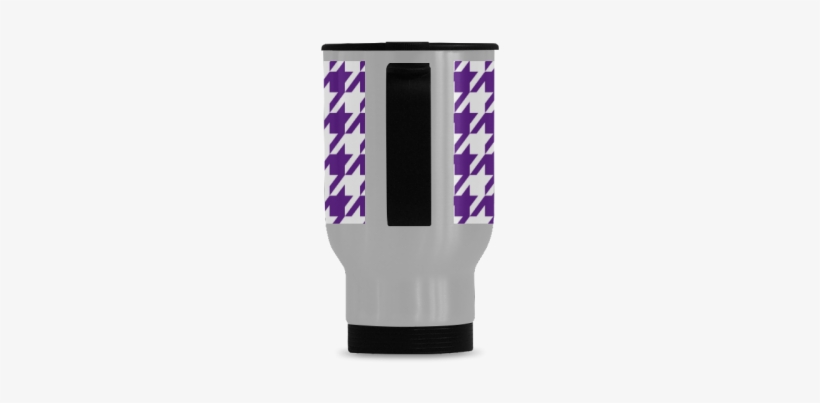 Royal Purple And White Houndstooth Classic Pattern - Redding, transparent png #2752294
