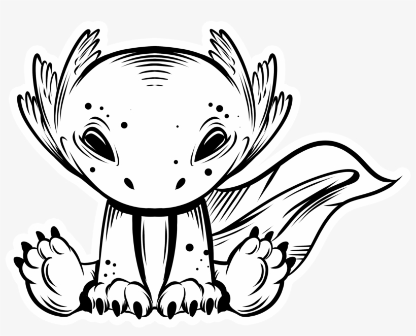 Axolotl, transparent png #2752319