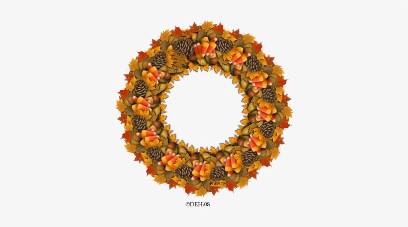 Thanksgiving Wreath Transparent Png, transparent png #2752320
