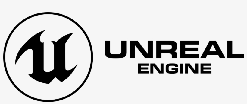 Horizontal Logo Unreal Engine - Unreal Engine Logo Vector, transparent png #2752551