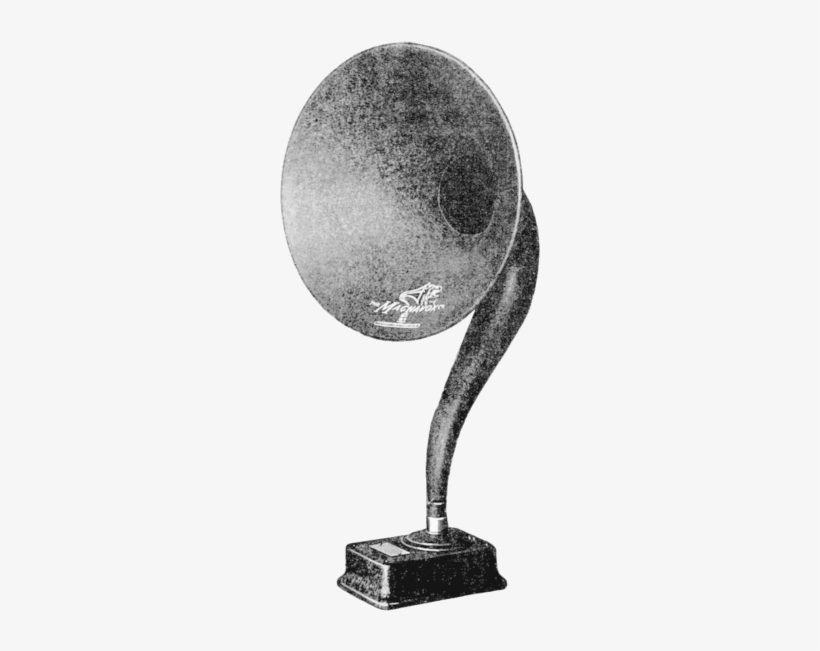 Magnavox Horn Loudspeaker - Loudspeaker 1915, transparent png #2752600