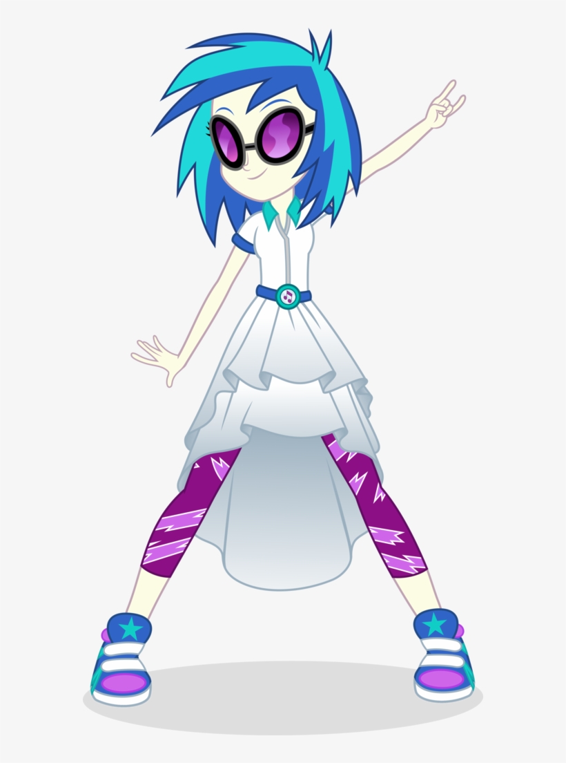 Punzil504, Clothes, Dj Pon-3, Dress, Equestria Girls, - Dance Magic Mlp Sour Sweet Derpibooru, transparent png #2752789