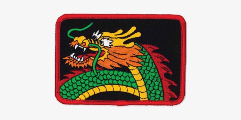 1393 Dragon Face Patch 4"w - Emblem, transparent png #2753287