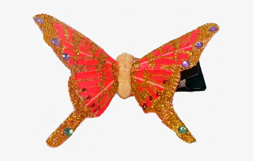 Pink & Gold Clip - Gold, transparent png #2753489