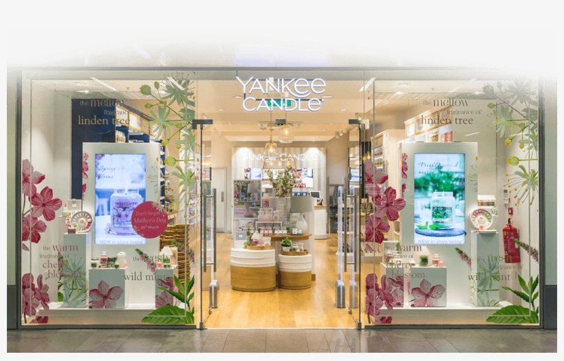 One Of The New Flagship Yankee Candle Stores In The - Yankee Candle Shop Front, transparent png #2753913