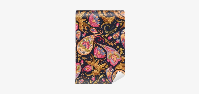 Cute Paisley Pattern 2017-18 Monthly Calendar: 17 Month, transparent png #2754296