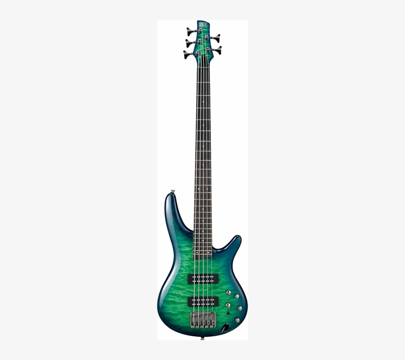 Ibanez, Ibanez Sr405eqm Surreal Blue Burst Gloss 5-string - Ibanez Sr405eqm, transparent png #2754453