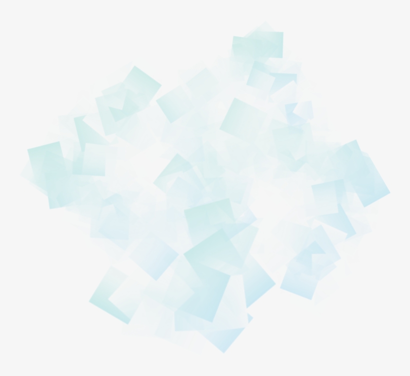 Cube Burst Blue - Paper, transparent png #2754849