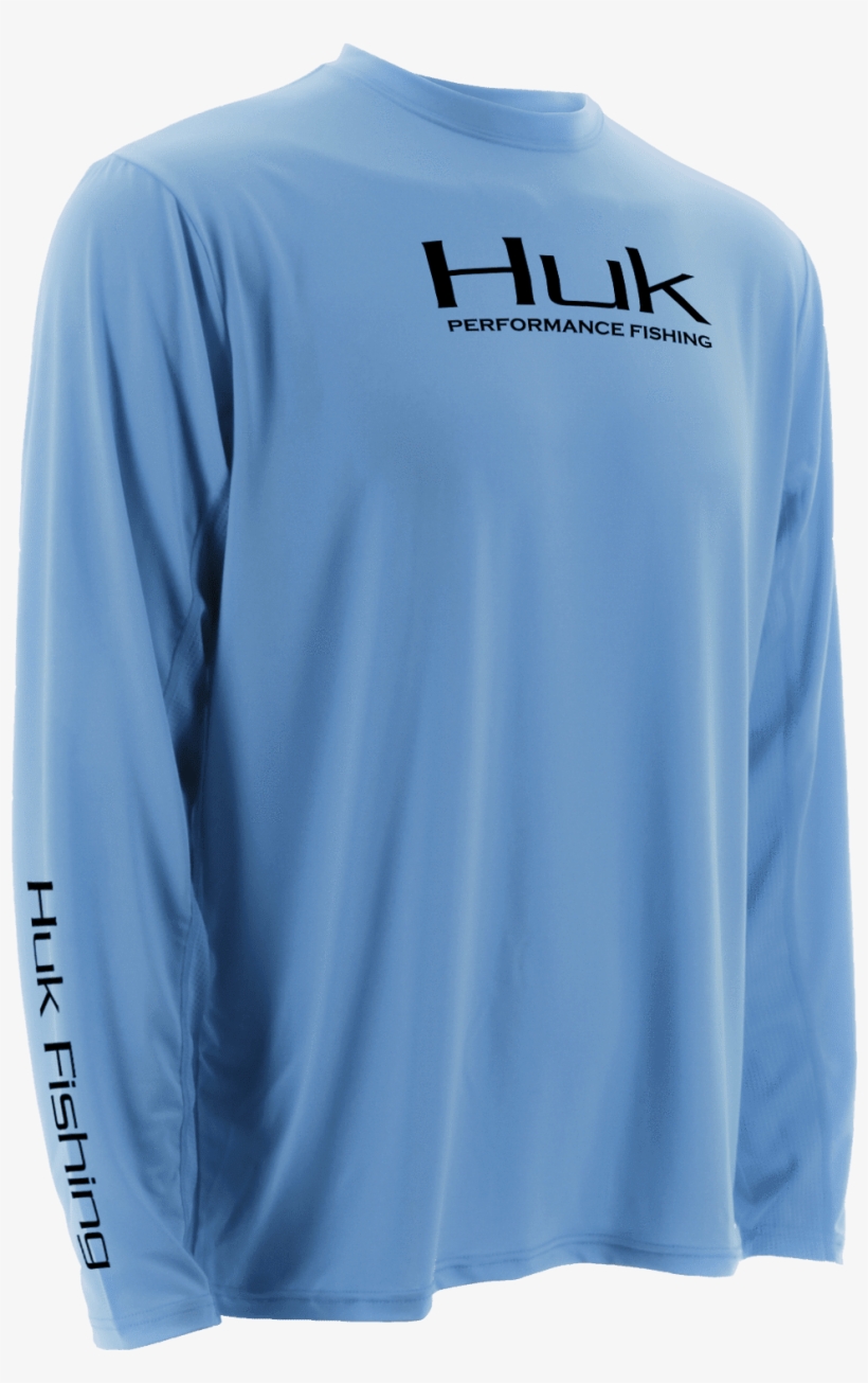 Huk Long Sleeve Fishing Shirts, transparent png #2755220