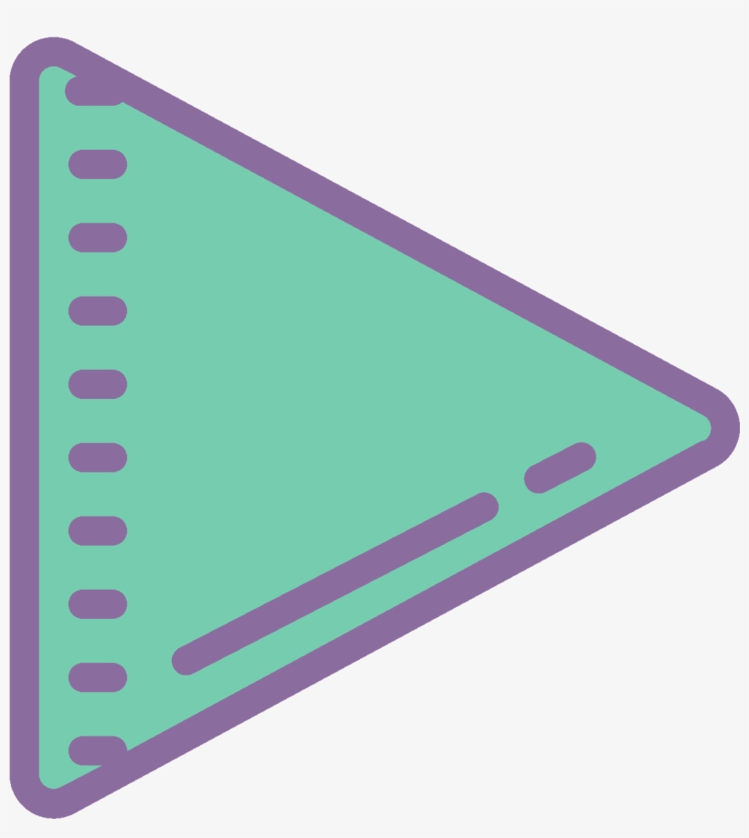 This Is A Picture Of The Play Button That You Would - Sign, transparent png #2755344