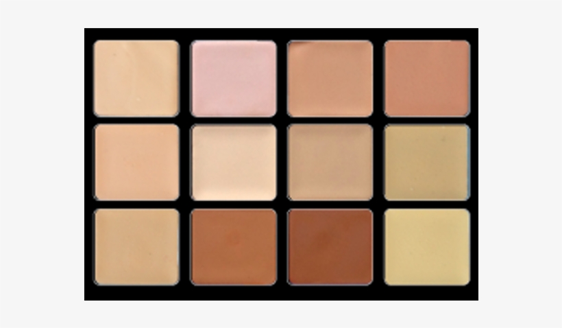 Viseart Corrector, Contour, Camouflage Hd Palette - Highlighter, transparent png #2755363