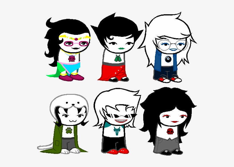 Sprite Edits- Human Troll Girls - Hiveswap, transparent png #2755385