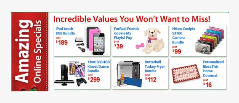 New Walmart Amazing Online Specials Launched In Addition - Xbox 360 Kinect, transparent png #2755576