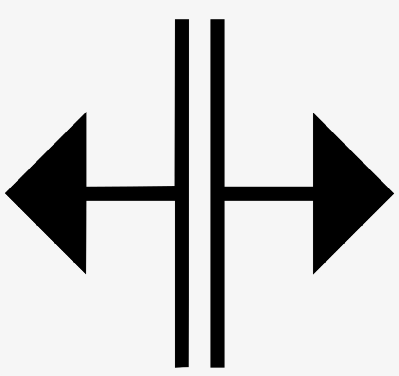 Cursor V Split Arrow Comments - Split Clipart, transparent png #2755777