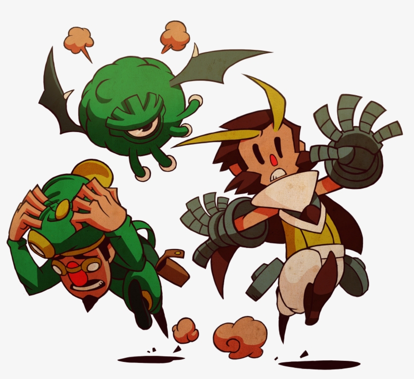 Otus Running - Owlboy Otus, transparent png #2755877
