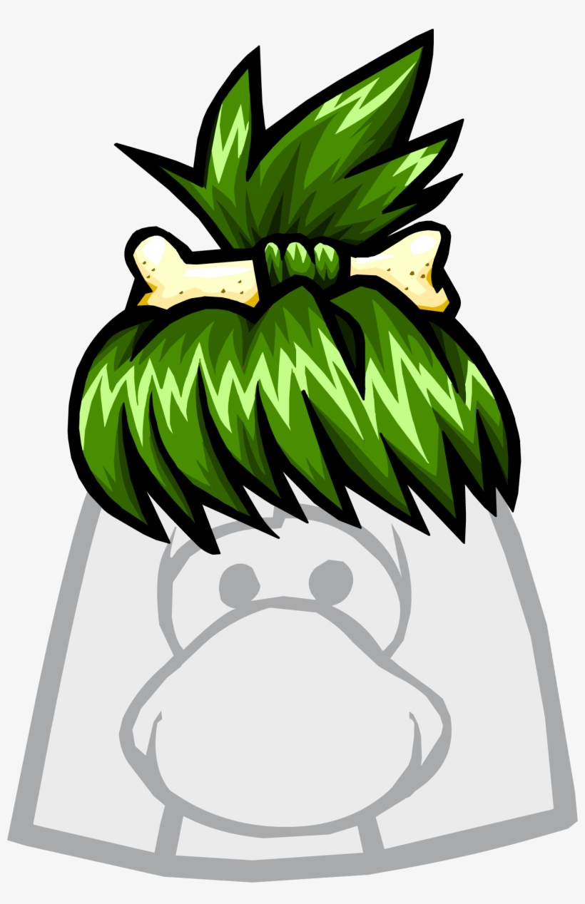 The Fern Fuzz Clothing Icon Id 675 Updated - Club Penguin The Flip, transparent png #2755995