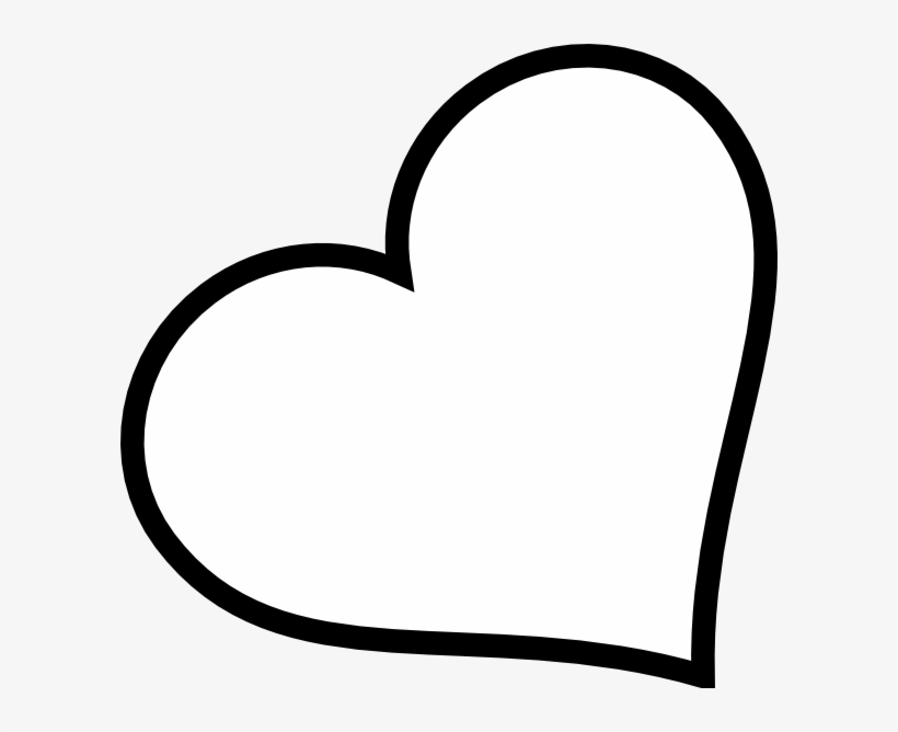 Heart Clipart White, transparent png #2756196