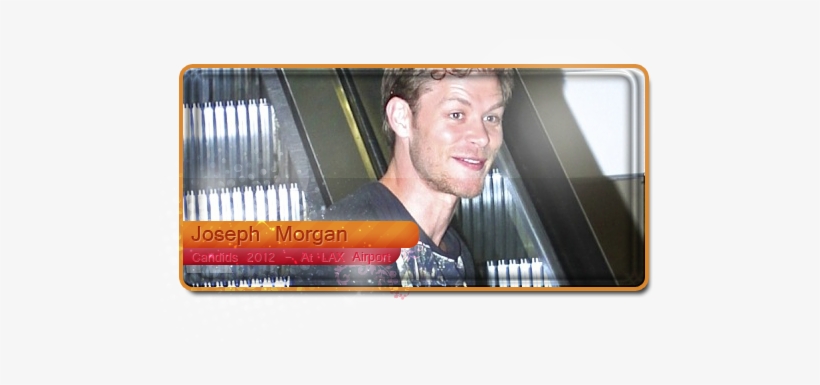 Joseph Morgan»candids 2012»at Lax Airport - Air Gun, transparent png #2756339