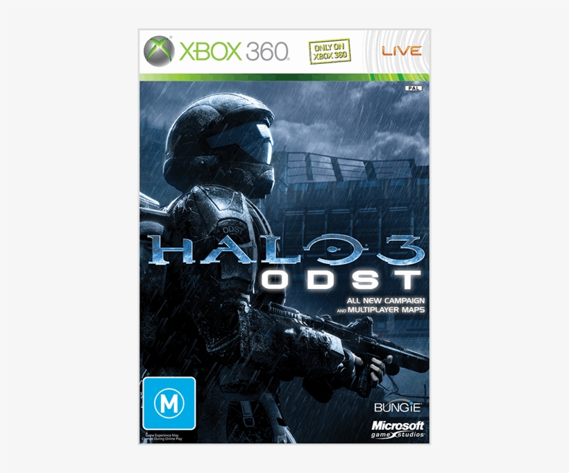 Xbox 360 Covers Halo 3 Odst, transparent png #2756680