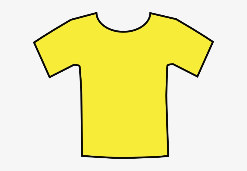 Yellow T Shirt Cartoon, transparent png #2756681