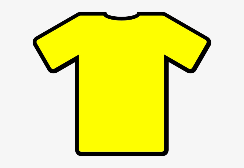 T Shirt Clip Art Yellow, transparent png #2756729