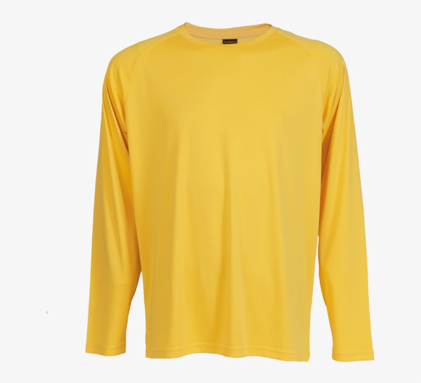 Tsl135b 135g Long Sleeve Polyester T-shirt , Tsl135b - Long-sleeved T-shirt, transparent png #2756945