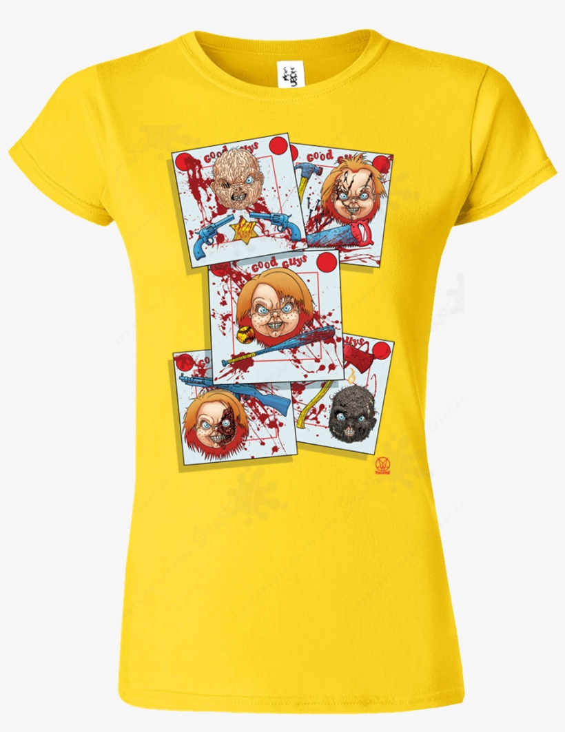 Ps Good Guys Yellow Ladies Fit T Shirt - Camiseta A Culpa É Das Estrelas, transparent png #2756964