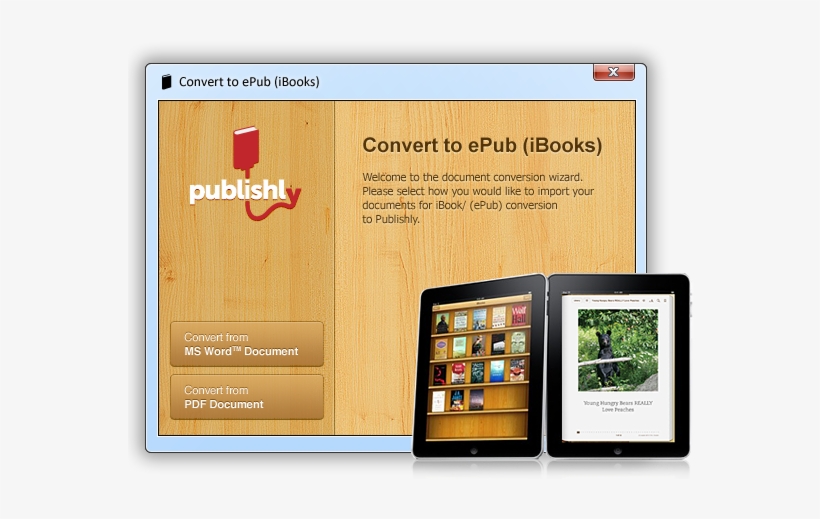 Easy Ibook And Epub Conversion With Publishly - Ibooks Windows, transparent png #2757232