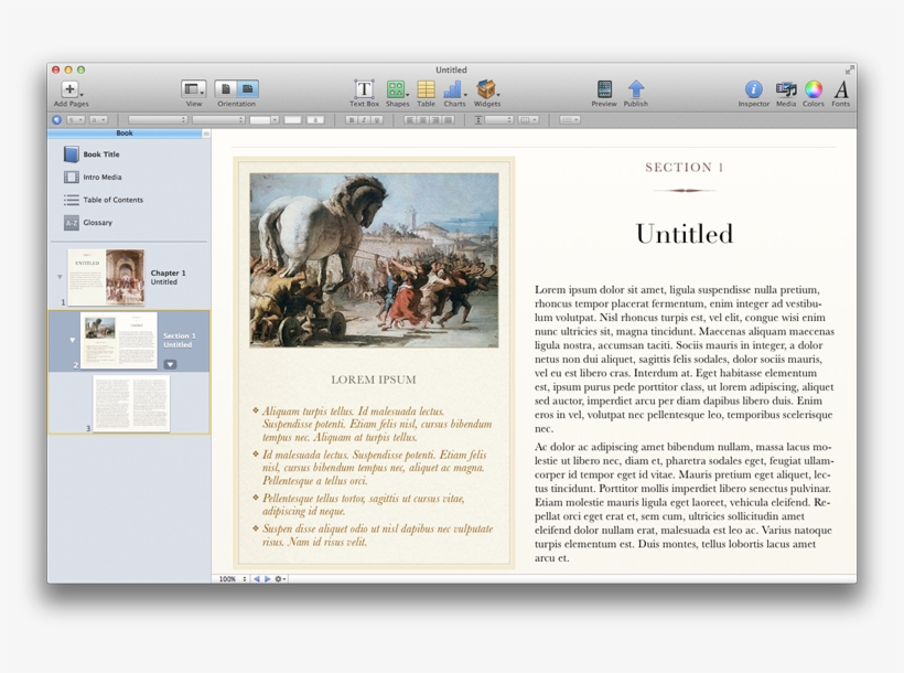 Ibooks Author Enables Non-programmers To Create Dynamic - Tiepolo 'the Procession Of The Wooden Horse Of Troy', transparent png #2757236