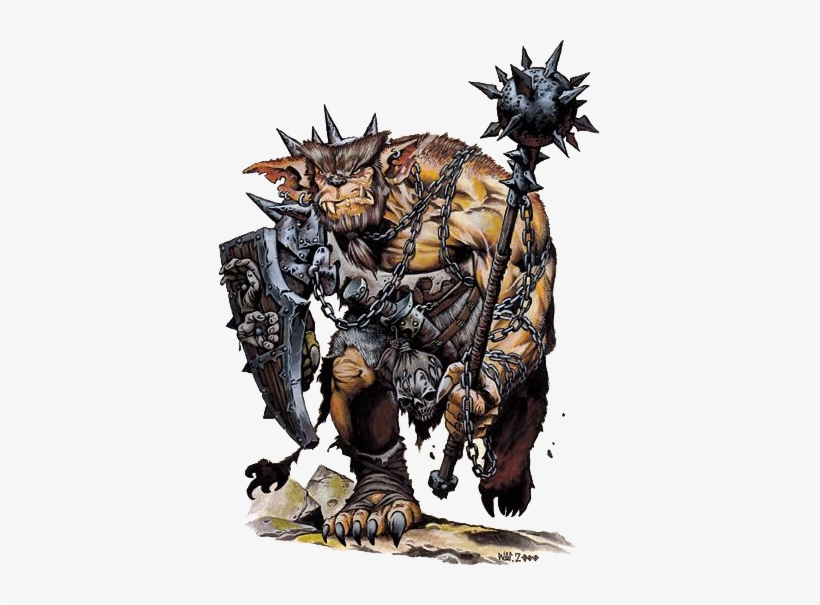 Bugbear 02 - D&d 5e Bugbear, transparent png #2757670