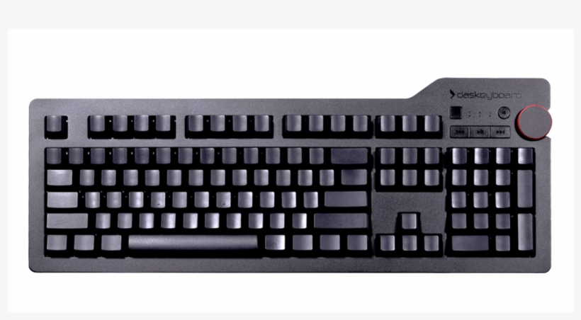 Das Keyboard 4 Ultimate Front View - Gamdias Hermes Lite Mechanical Gaming Combo - Keyboard, transparent png #2758179