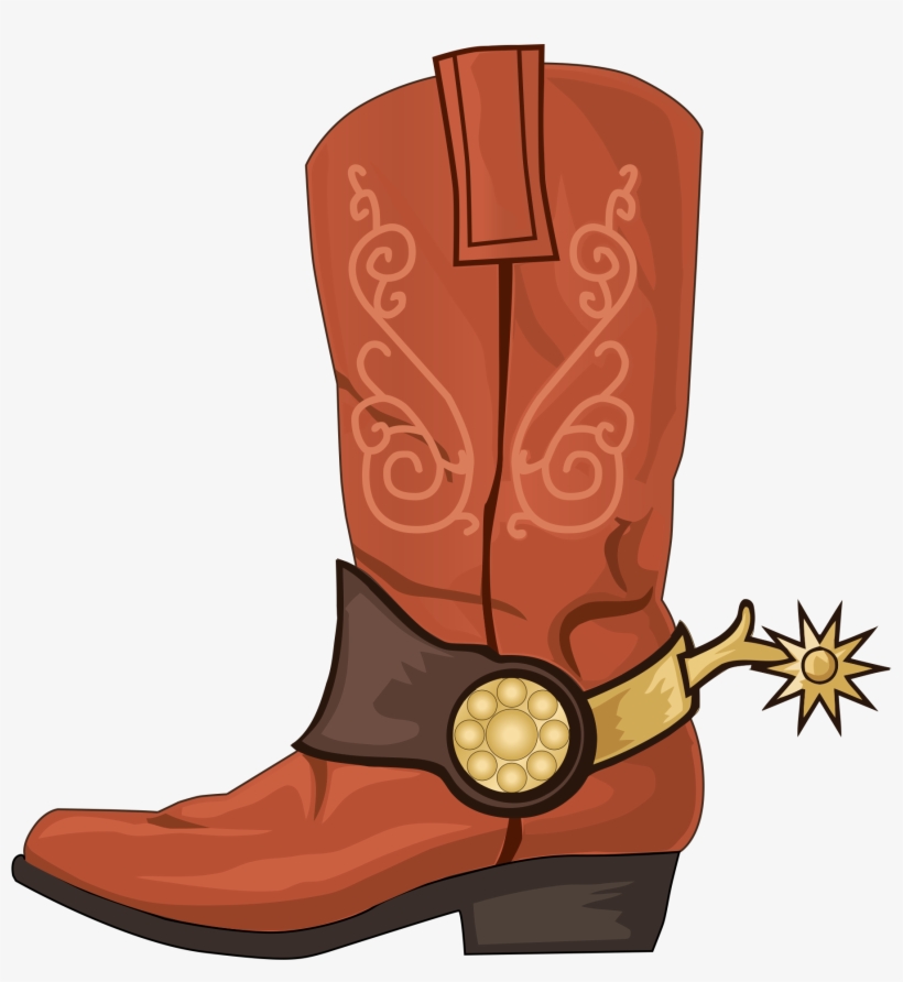 Bota Country Vetor, transparent png #2758238
