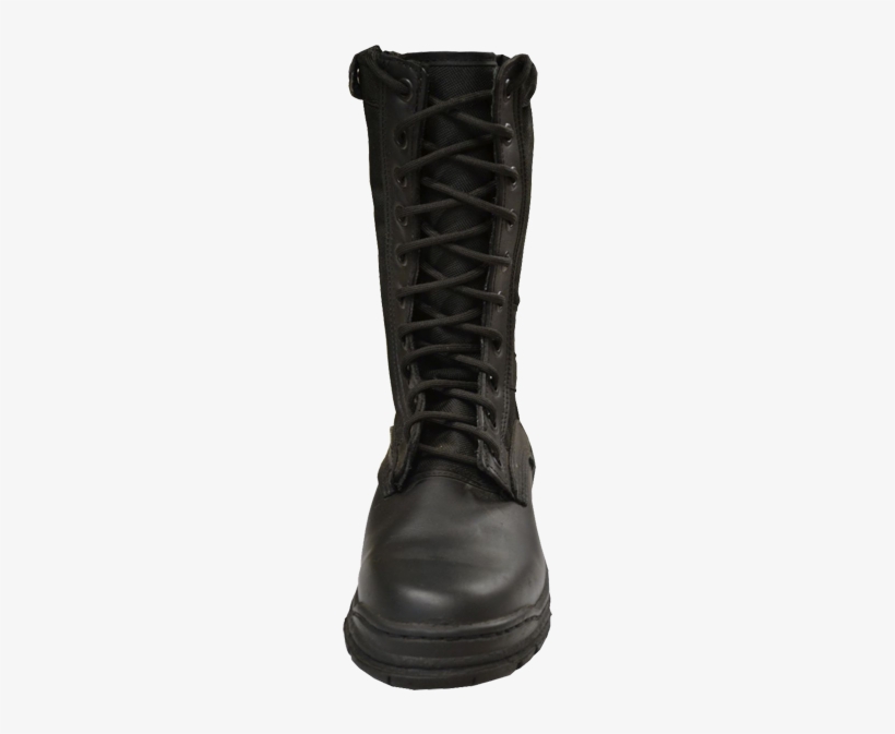 Bota De Lona Negra 2 G - Boot, transparent png #2758243