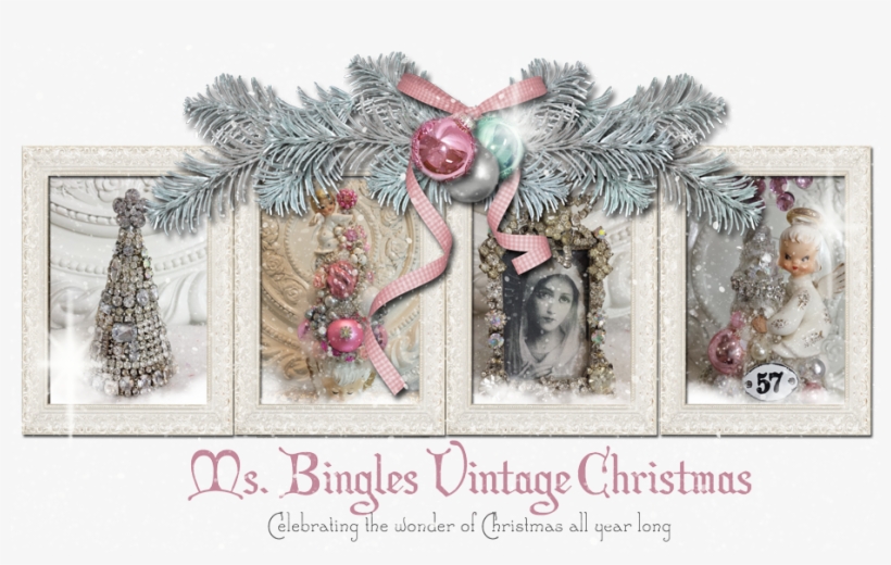 Ms Bingles Vintage Christmas - False Merry Christmas Screen Print Bandana Grey Small, transparent png #2758391