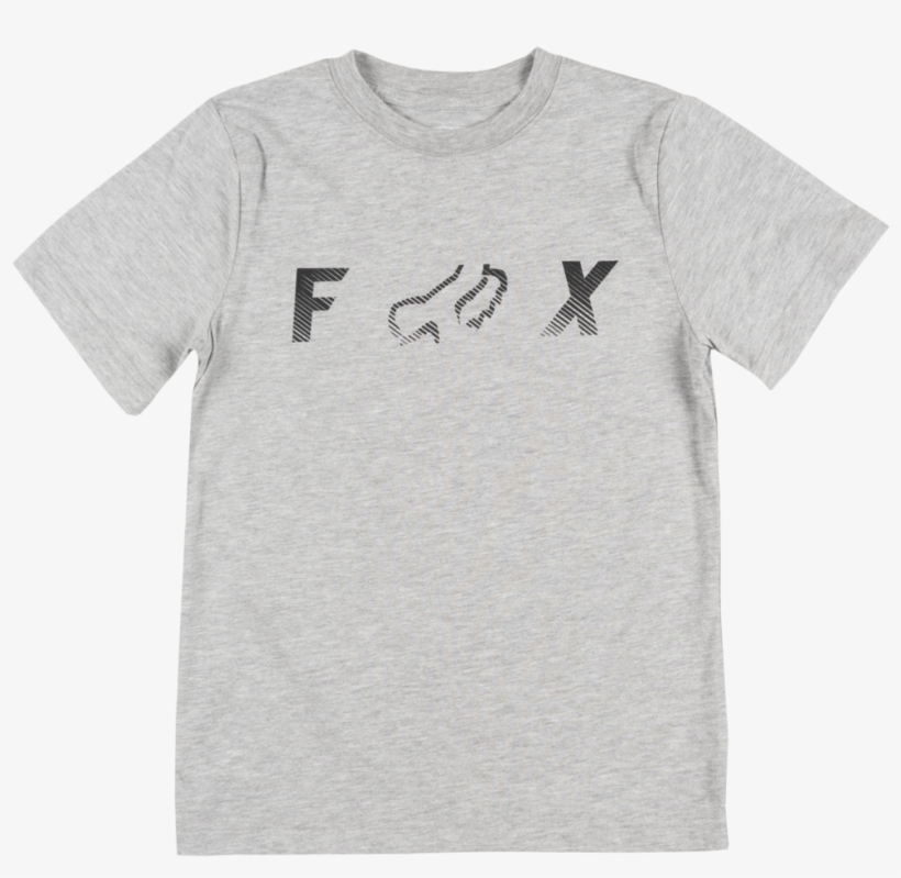 Boys Fox Racing Logo Tee Youth Kids T-shirt Moto Bmx, transparent png #2758420