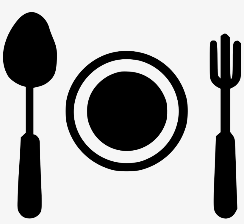 Kitchen Plate Spoon Fork Egg Recipe Comments - Kitchen Icon Png, transparent png #2758581