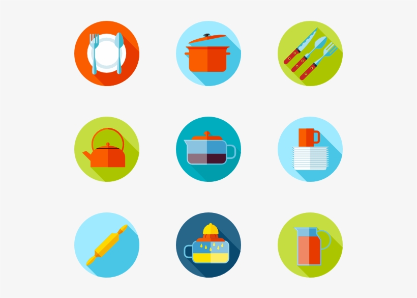Kitchen 9 Icons - Kitchen Circle Icon, transparent png #2758690
