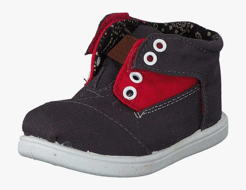 Botas Grey Red Block - Red, transparent png #2758827