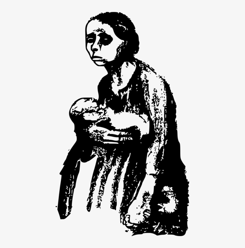 Child Mother Pregnancy Sadness Toddler - Mother And Pregnant Art, transparent png #2758984