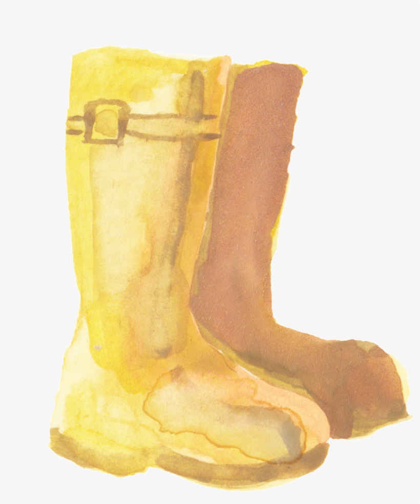 Transparente Material Ornamental Para Aceite Amarillo - Boot, transparent png #2759014