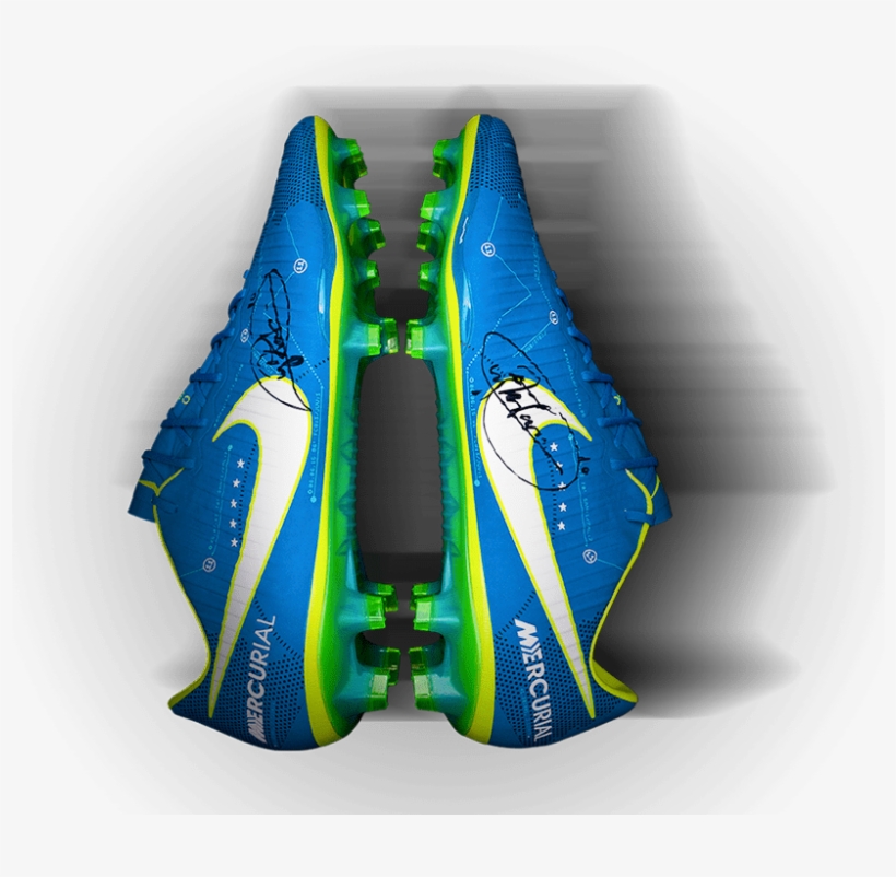Get A Pair Of Boots Signed By Neymar Jr - Illustration, transparent png #2759039