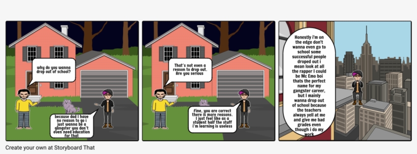 The Sad Story Of An Emo Child - Cartoon, transparent png #2759044