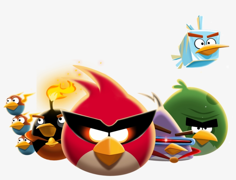 Angry Birds The Flock - Angry Birds Space Png, transparent png #2759368