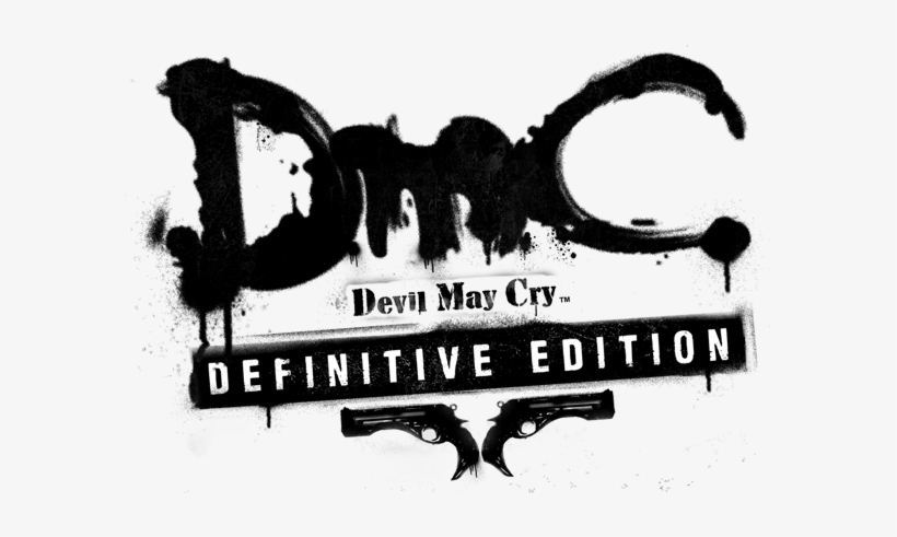 1418667121 Dmc De Final Logo Black - Devil May Cry Dmc Ps4, transparent png #2759538