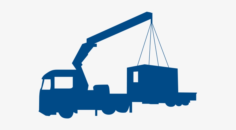 Crane Truck Delivery - Hiab Icon, transparent png #2760032