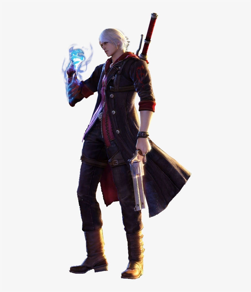 No Caption Provided - Nero Devil May Cry 4 Png, transparent png #2760196