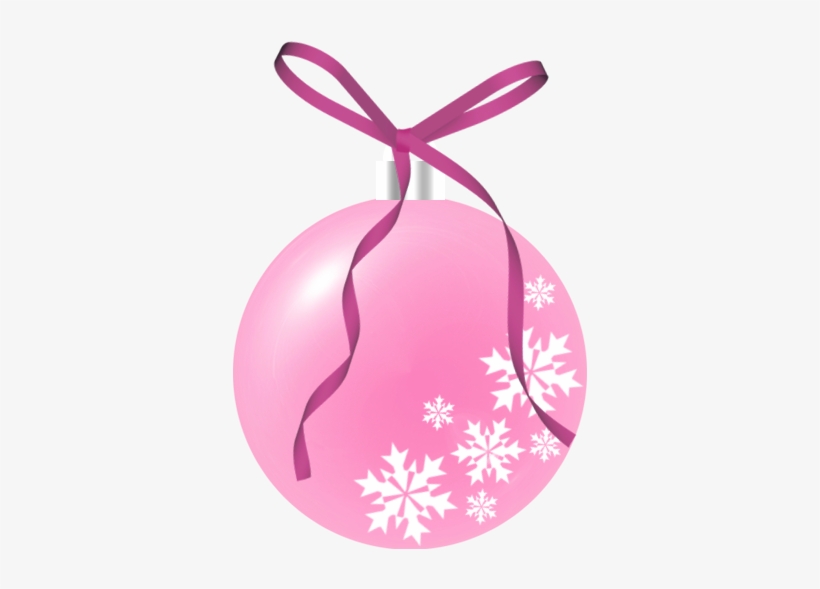 Pink Christmas Ball Clipart Gallery Yopriceville High - Pink Christmas Clip Art, transparent png #2760234