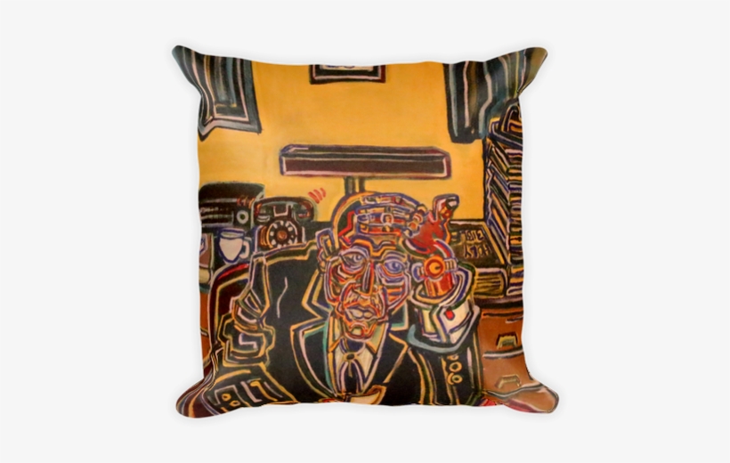Throw Pillow Featuring Art By James Stephen Terrell - Cushion, transparent png #2760861
