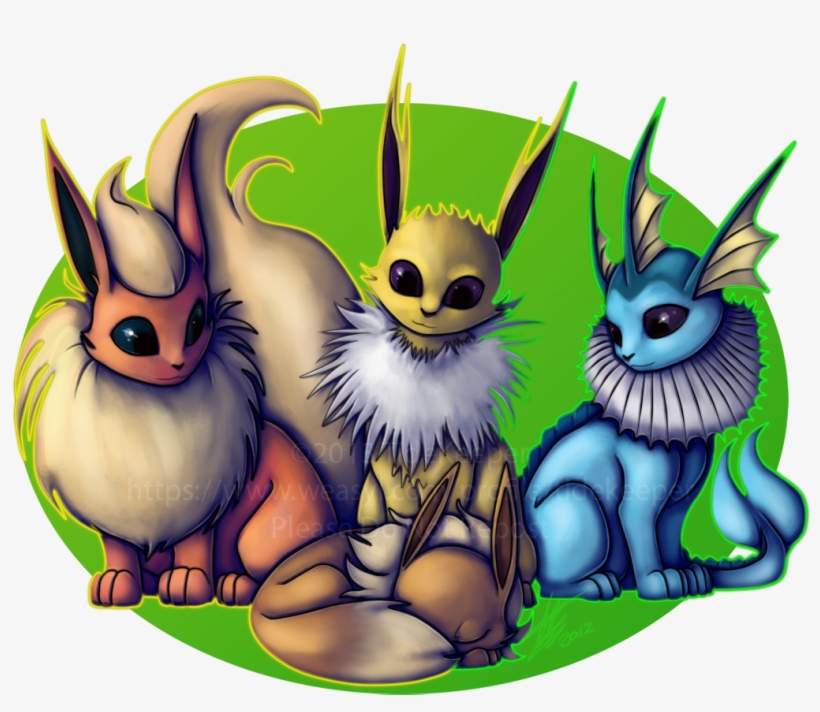 Pokemon - Eeveelutions - Pokémon, transparent png #2761561
